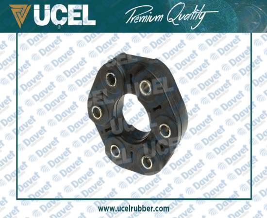 UCEL 20275 Saft Bağlanti Takozu ( 6 Delik-Ø120 ) Transit V347  ####